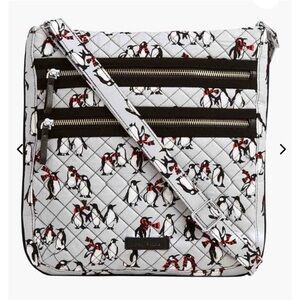 Penguin Print Crossbody Bag